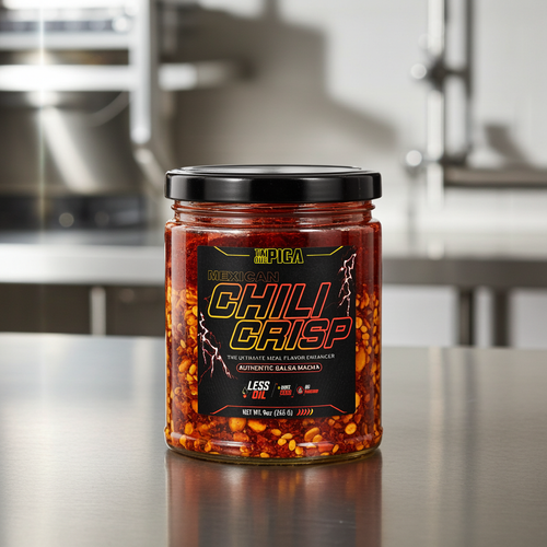 Mexican Chili Crisp - Salsa Macha by Ta’ Que Pica®  | 9 oz (255 g)